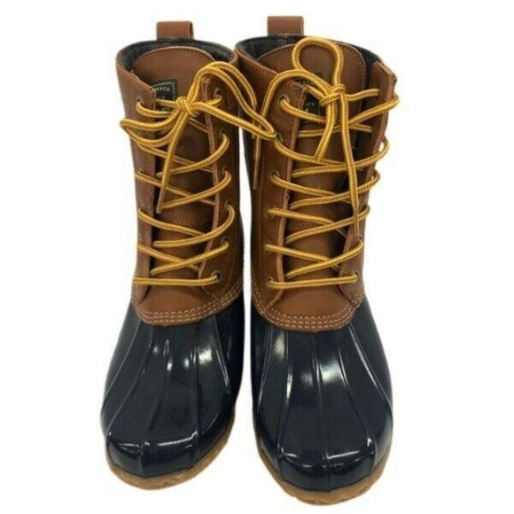 Bass Harlequin Waterproof Duck Boot SIZE 8 - Picture 3 of 6